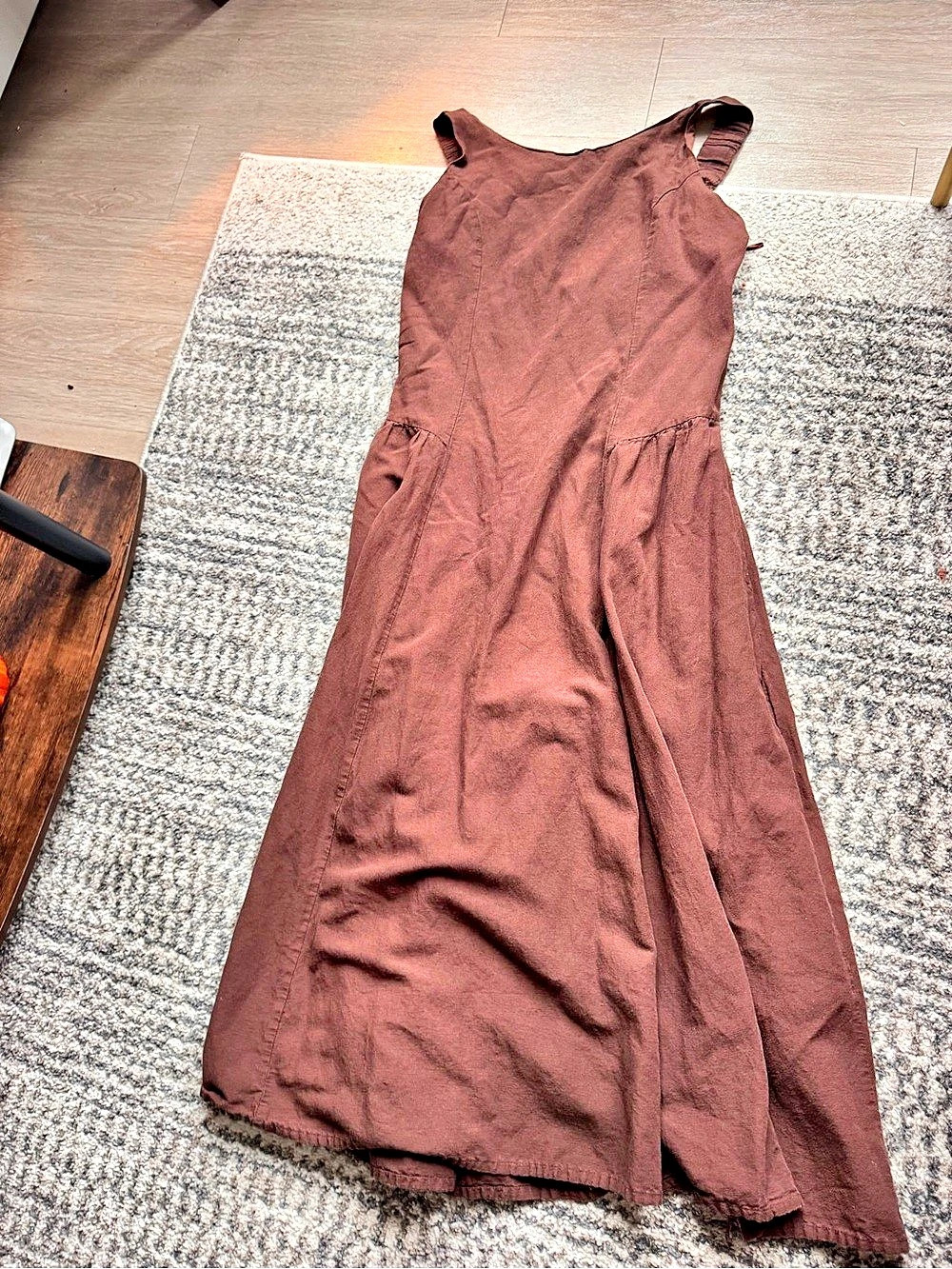Japna Maxi Dress Brown Size Large